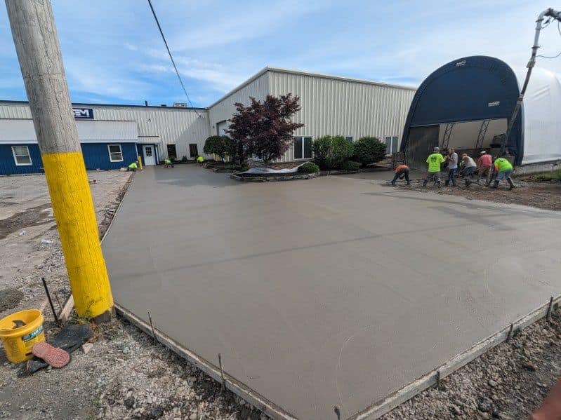 Tyger Contracting Commercial Driveway Project