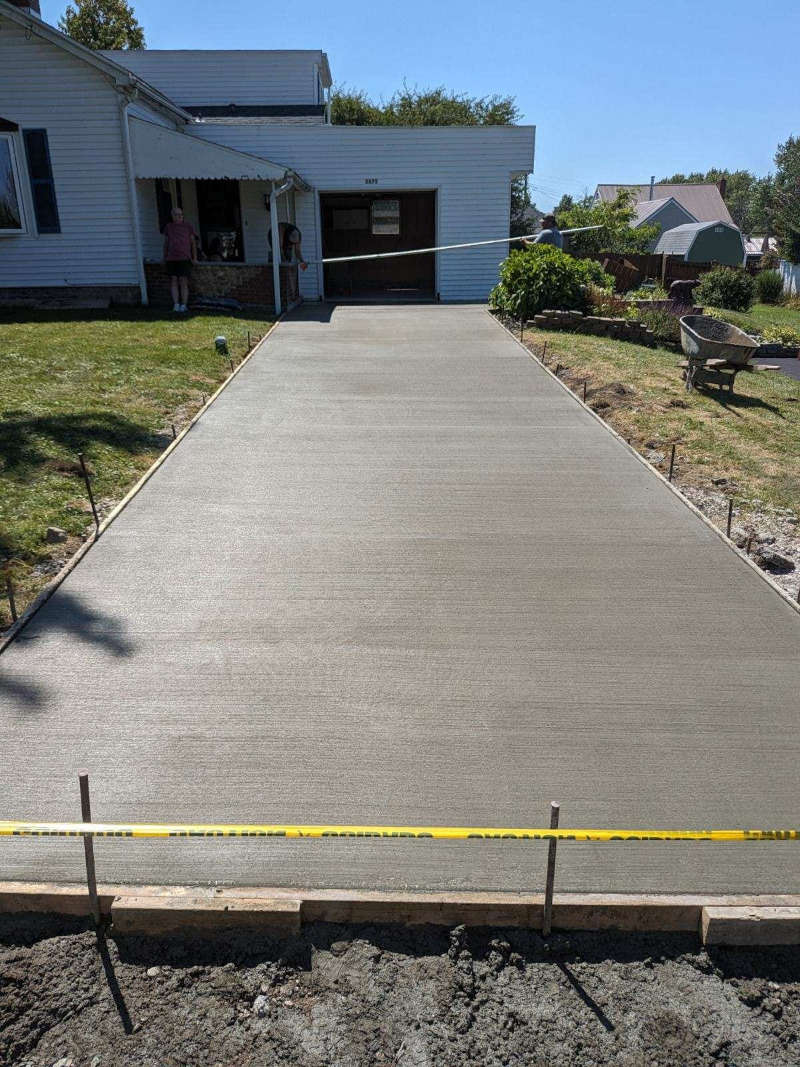 Tyger Contracting Driveway Project